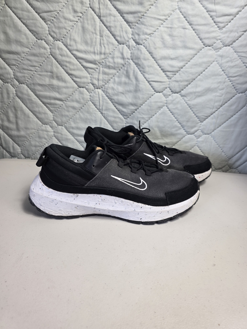 Nike Crater Remixa Shoes Sneakers Black Men's Size 10 Recycled Content